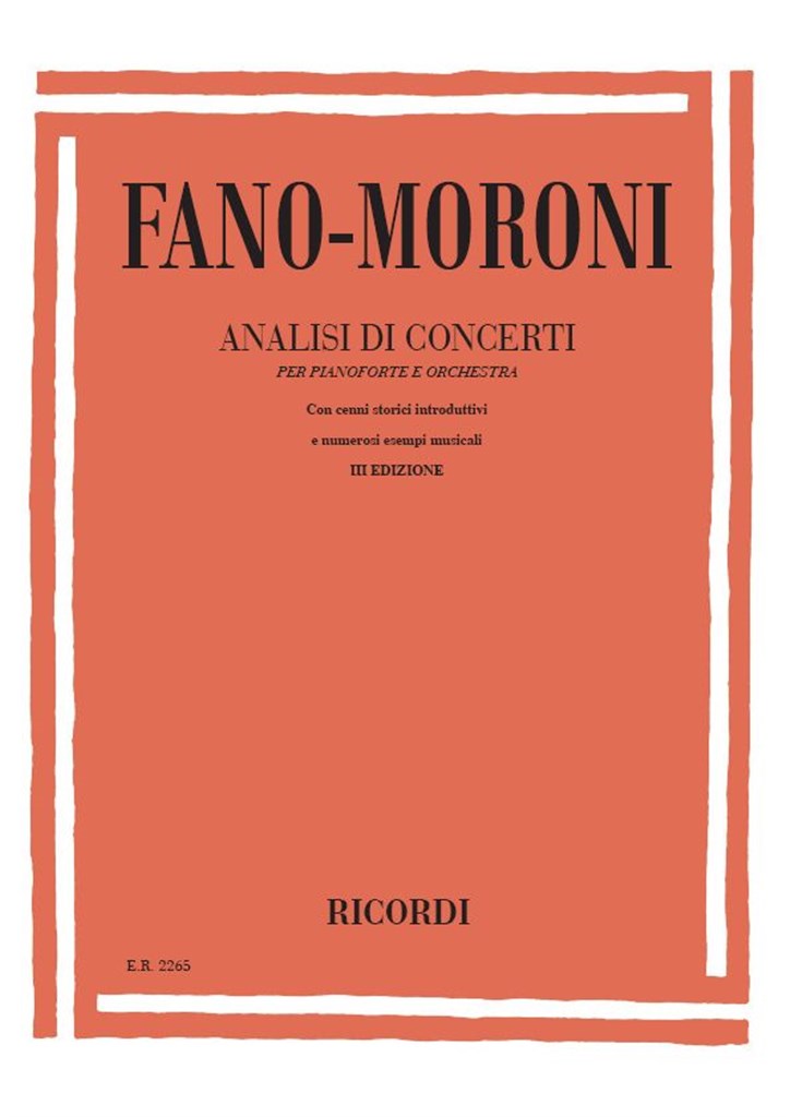 Analisi Di Concerti Per Pianoforte E Orchestra